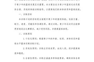 标题:制定篮球运动员心理健康监测方案:全面指南与最佳实践